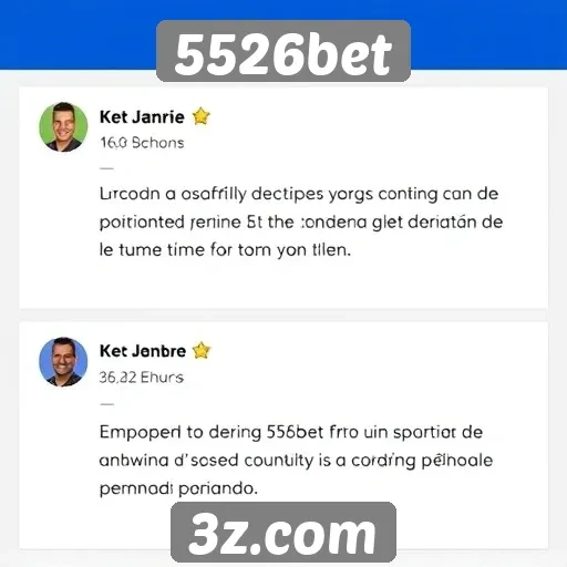Comentários de jogadores sobre o 5526bet